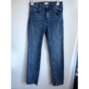 Straight leg jeans